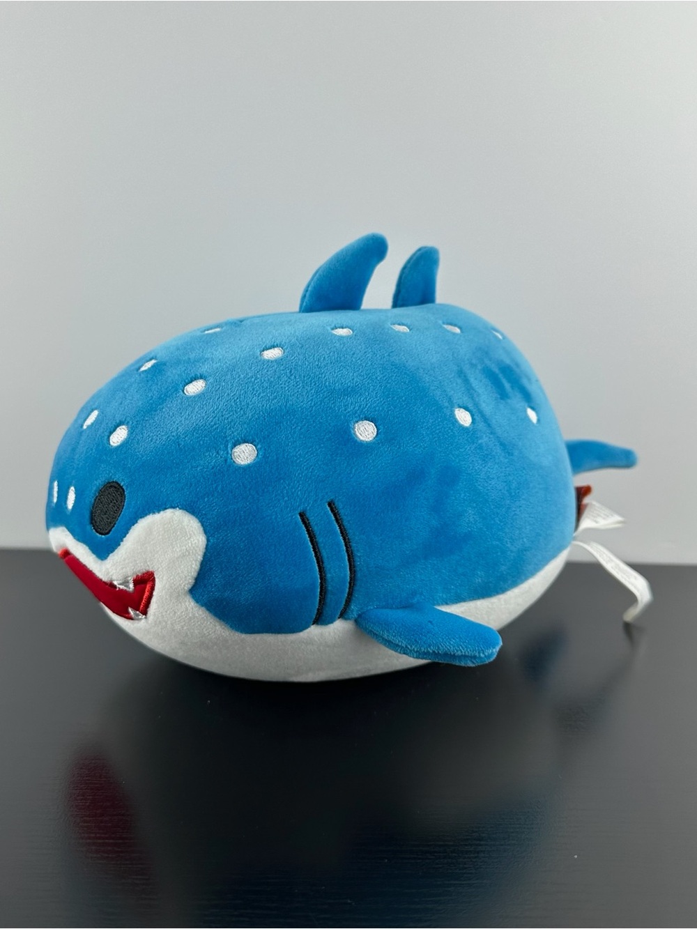 Adventure Planet Puffers Blue Whale Shark 8" Plush Stuffed Animal Puffer